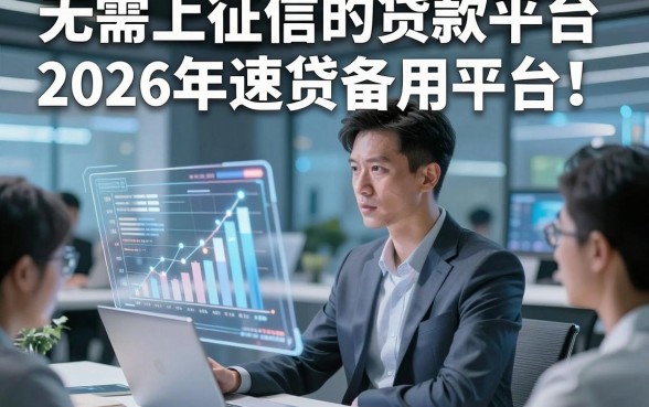 无需上征信的贷款平台2026年速贷备用平台！为您介绍5个覆盖临时缺钱场景的网贷平台