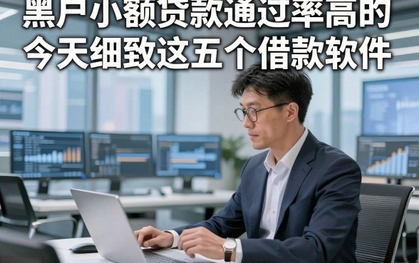 黑户小额贷款通过率高的，今天细致列举这五个借款软件！