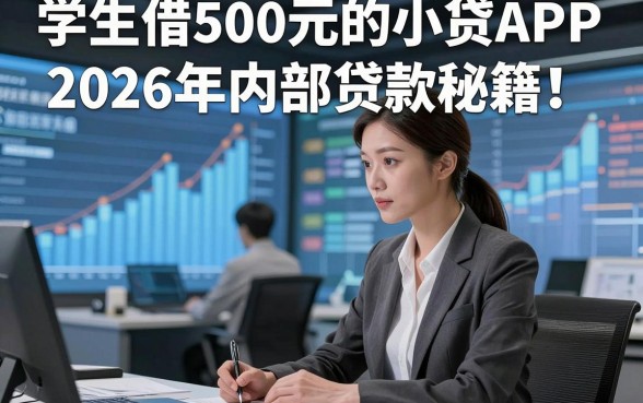 学生借500元的小贷APP2026年内部贷款秘籍！本文为您精心揭露！