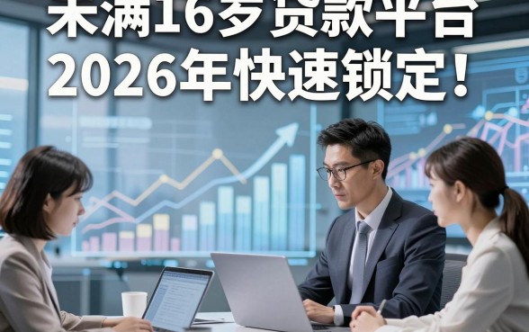 未满16岁贷款平台2026年快速锁定！同时罗列这5个黑户也能贷的小贷平台