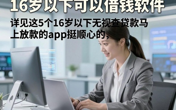 16岁以下可以借钱软件,详见这5个16岁以下无视查贷款马上放款的app挺顺心的