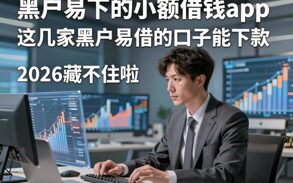 黑户易下的小额借钱app，2026藏不住啦这几家黑户易借的口子能下款