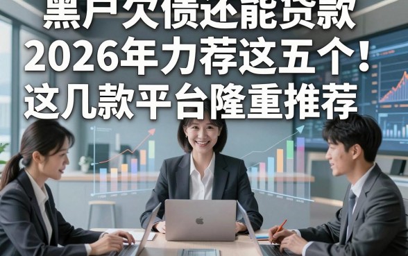 黑户欠债还能贷款2026年力荐这五个！这几款平台隆重推荐！
