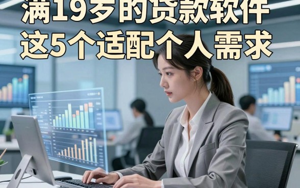 满19岁的贷款软件这5个适配个人需求，本文为您深入收藏！