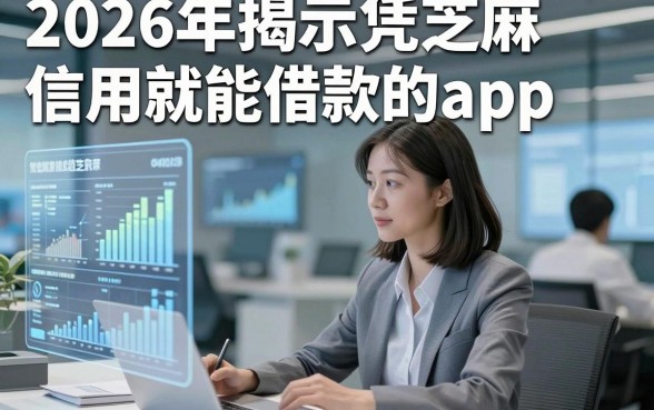 2026年揭示凭芝麻信用就能借款的app，这五个凭芝麻信用就能贷款的口子必下特别便捷