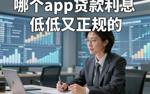 哪个app贷款利息低低又正规的，本篇为您深度亲测！