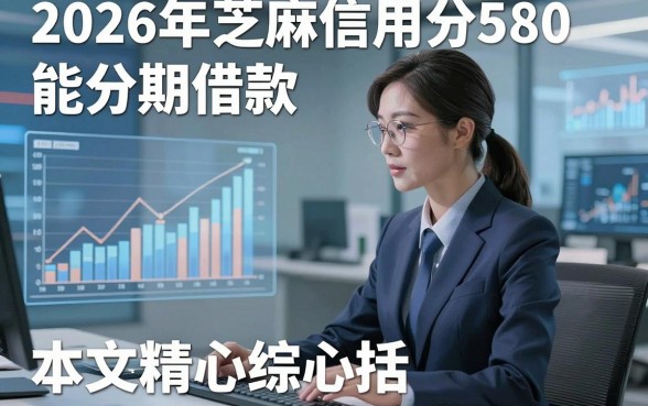 2026年芝麻信用分580能分期借款展示这五个，本文为您精心综括！