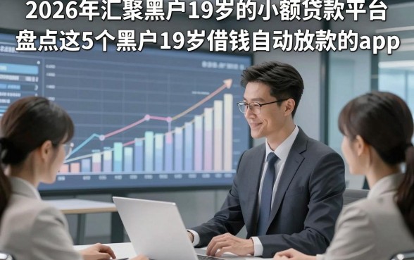 2026年汇聚黑户19岁的小额贷款平台，盘点这5个黑户19岁借钱自动放款的app