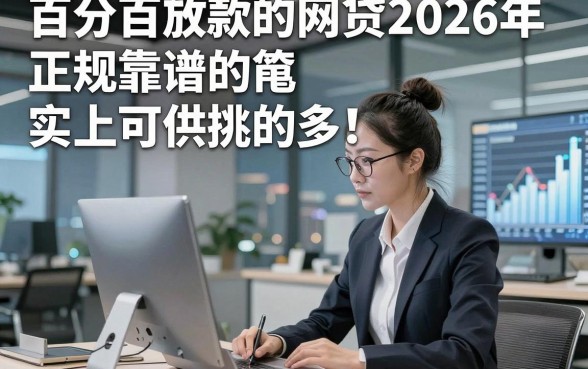 百分百放款的网贷2026年正规靠谱的实际上可供挑的多！，今天深度细说这5个网贷app！