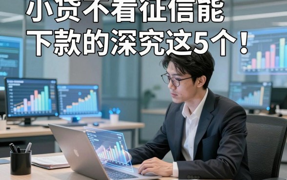 小贷不看征信能下款的深究这5个！本文为您细致评点！