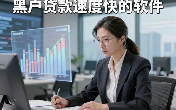 黑户贷款速度快的软件，顺道总结这5个借款秒下无视征信的平台