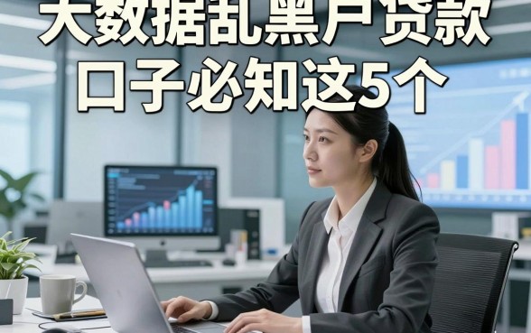大数据乱黑户贷款口子必知这5个，本篇为您详细解答！