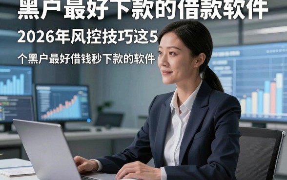 黑户最好下款的借款软件，2026年风控技巧这5个黑户最好借钱秒下款的软件