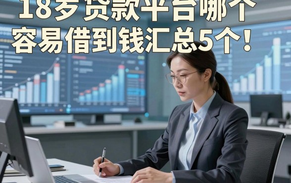 18岁贷款平台哪个容易借到钱汇总​这5个！本篇为您全面概括！