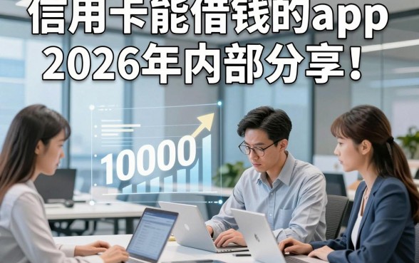 信用卡能借钱的app2026年内部分享！顺便盘点五个信用卡贷款10000秒下平台