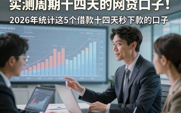 实测周期十四天的网贷口子！2026年统计这5个借款十四天秒下款的口子