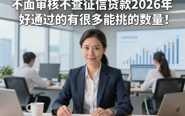不面审核不查征信贷款2026年好通过的有很多能挑的数量！，本文详细展示​这五个借钱口子！