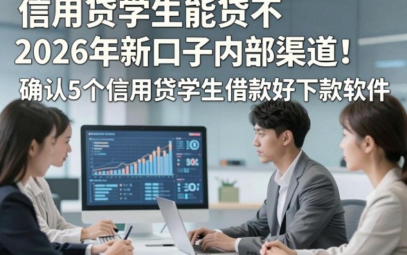信用贷学生能贷不2026年新口子内部渠道！确认5个信用贷学生借款好下款软件