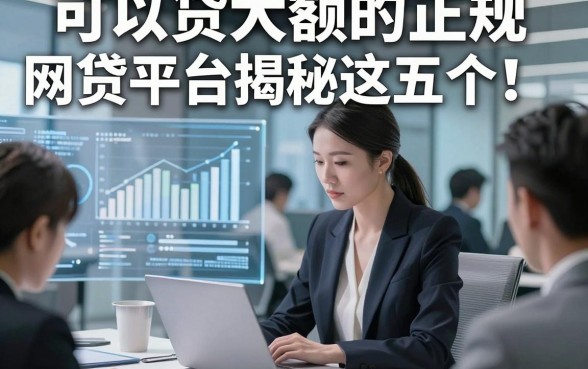 可以贷大额的正规网贷平台揭秘​这五个！本文为您精心了解！