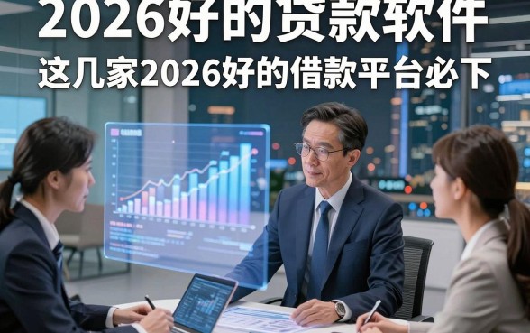 2026好的贷款软件，评析这几家2026好的借款平台必下