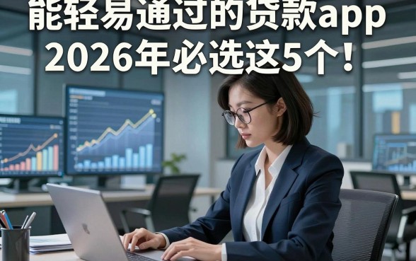 能轻易通过的贷款app2026年必选这5个！本篇为您隆重探究！