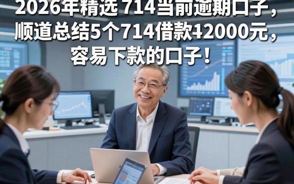 2026年精选​714当前逾期口子，顺道总结5个714借款2000元容易下款的口子