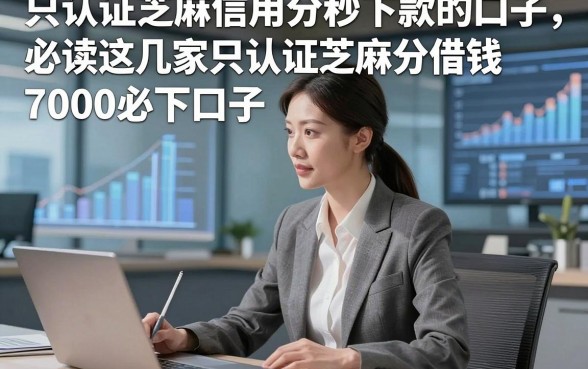 只认证芝麻信用分秒下款的口子，必读这几家只认证芝麻分借钱7000必下口子