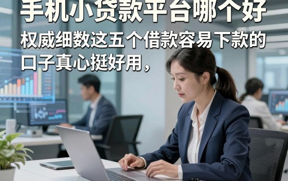 手机小贷款平台哪个好，权威细数这五个借款容易下款的口子真心挺好用