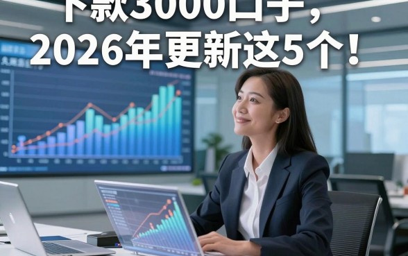 下款3000口子2026年更新这5个！本文为您细致诠释！