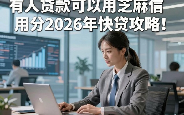 有人贷款可以用芝麻信用分2026年快贷攻略！本篇精选这5个有人借钱可以用芝麻信用分的好下款的平台