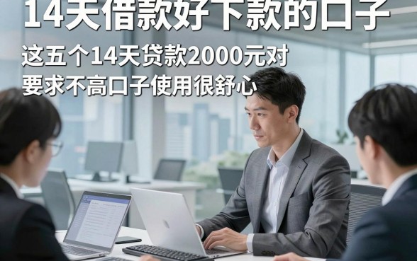 14天借款好下款的口子，这五个14天贷款2000元对要求不高口子使用很舒心