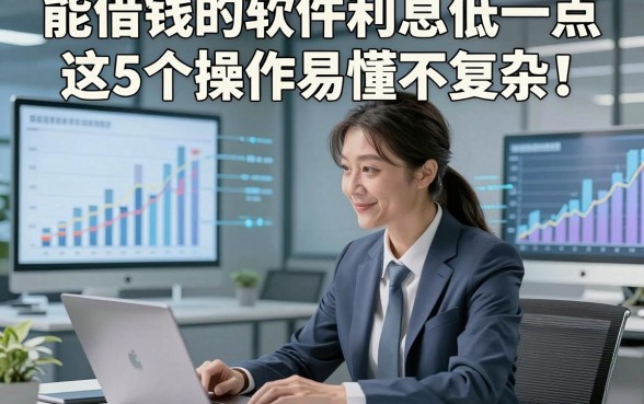 能借钱的软件利息低一点这5个操作易懂不复杂！本篇为您精心分享！