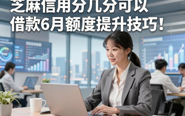 芝麻信用分几分可以借款6月额度提升技巧！同时梳理这五个芝麻信用分多少可以借钱稳下的app