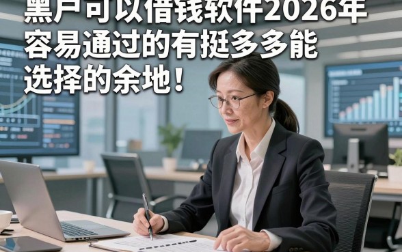 黑户可以借钱软件2026年容易通过的有挺多能选择的余地！，本文为您精心归总​这5个贷款口子！