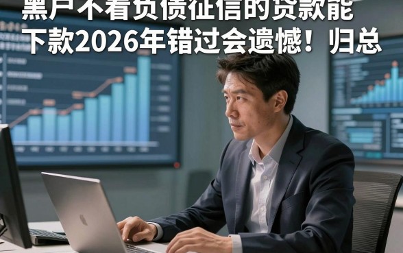 黑户不看负债征信的贷款能下款2026年错过会遗憾！归总​这5个无视负债征信借钱秒批的app