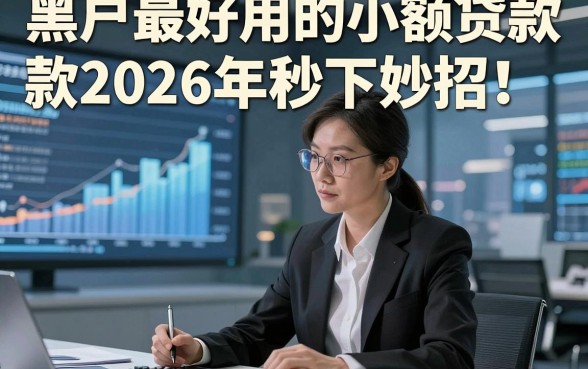 黑户最好用的小额贷款2026年秒下妙招！同时筛选五个黑户借钱秒批的口子