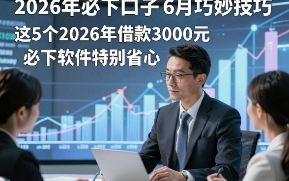 2026年必下口子6月巧妙技巧，这5个2026年借款3000元必下软件特别省心