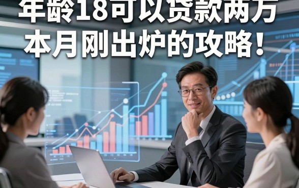 年龄18可以贷款两万本月刚出炉的攻略！权威展示五个年龄18借钱两万对信用要求不高app
