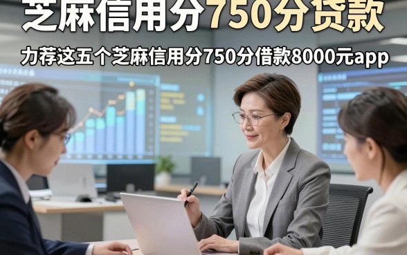 芝麻信用分750分贷款，力荐这五个芝麻信用分750分借款8000元app