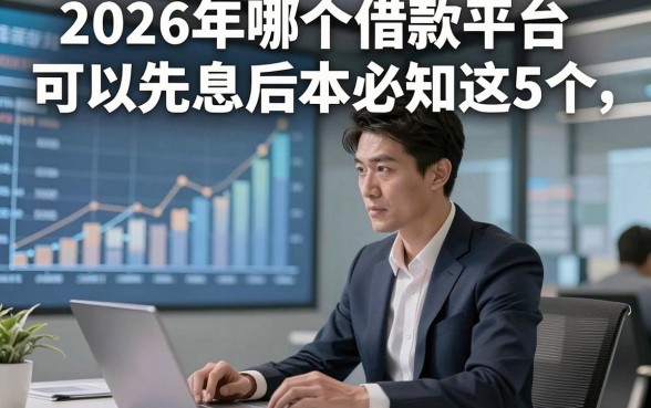 2026年哪个借款平台可以先息后本必知这5个，本文为您精心展示！