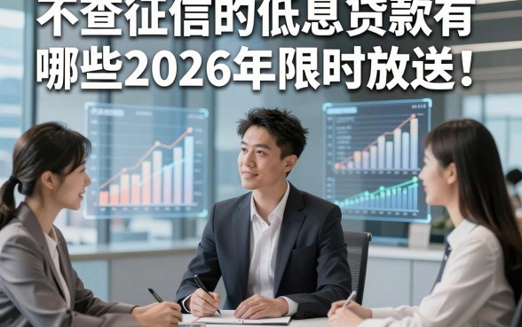 不查征信的低息贷款有哪些2026年限时放送！总结这五个无视征信的低息借款容易下款app