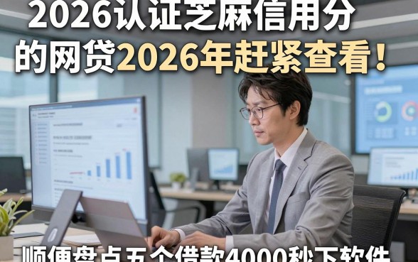 2026认证芝麻信用分的网贷2026年赶紧查看！顺便盘点五个借款4000秒下软件