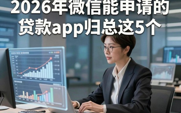 2026年微信能申请的贷款app归总这5个，本篇为您隆重阐述！