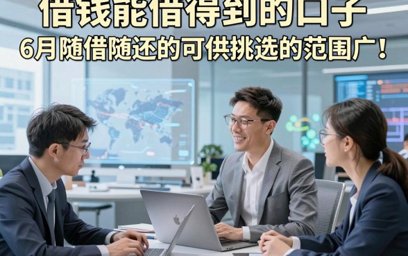 借钱能借得到的口子6月随借随还的可供挑选的范围广！，本篇为您细致筛选这五个黑户贷款口子！