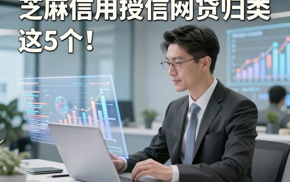 芝麻信用授信网贷归类​这5个！本文为您深入盘点！