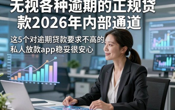 无视各种逾期的正规贷款2026年内部通道，这5个对逾期贷款要求不高的私人放款app稳妥很安心