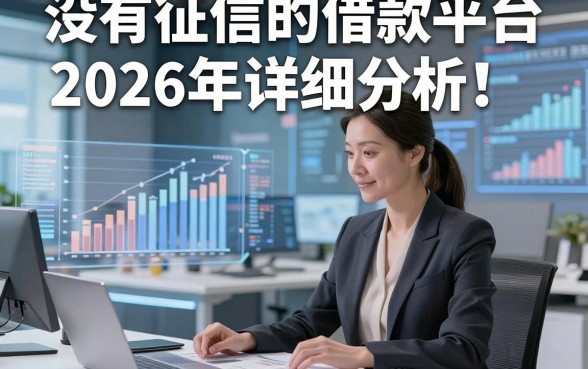 没有征信的借款平台2026年详细分析！本篇为您细致陈列！