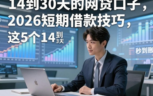 14到30天的网贷口子，2026短期借款技巧这5个14到30天的借钱秒到账的口子