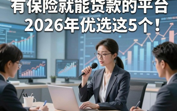 有保险就能贷款的平台2026年优选这5个！本篇为您详细探究！