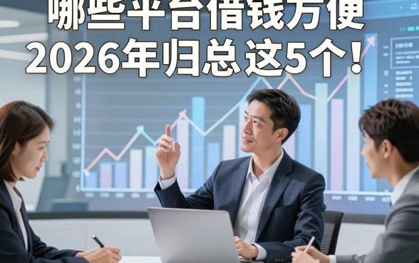 哪些平台借钱方便2026年归总​这5个！本文为您隆重公布！